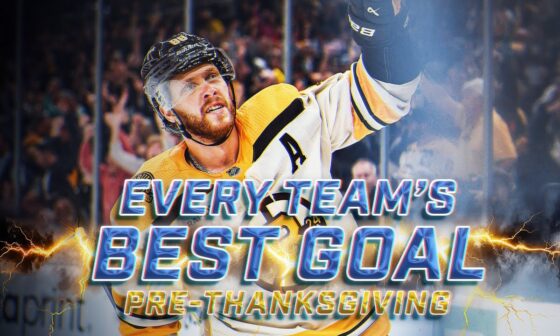 Every Team's Best Goal | Opening Night - Thanksgiving | 2023-24 NHL Season