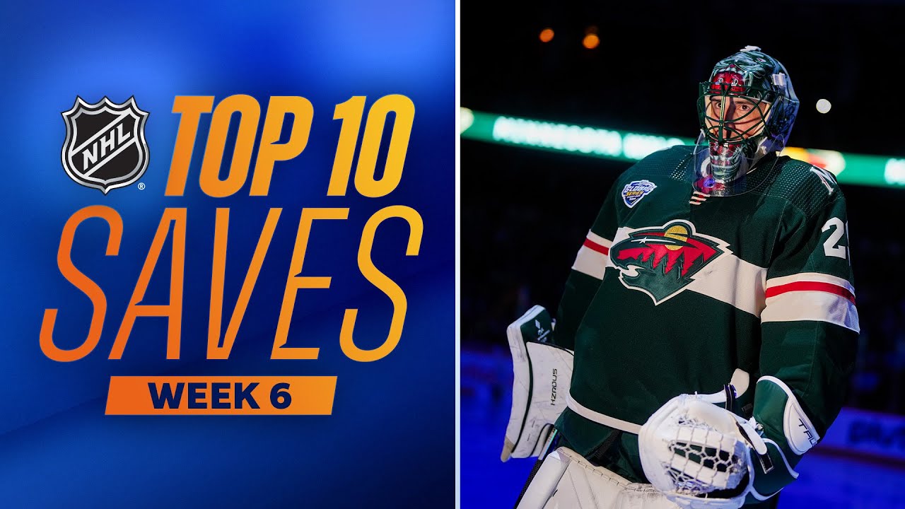 Top 10 Saves from Week 6 | 2023-24 NHL Season