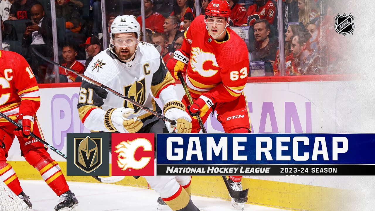 Golden Knights @ Flames 11/27 | NHL highlights 2023