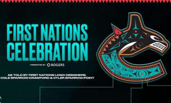Introducing this year's First Nations celebration logo, designed by artists Cole Sparrow-Crawford and Cyler Sparrow-Point.