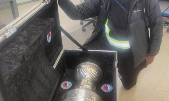 My Third Run in with the Stanley Cup(as always this pic was taken by the Cup Bearer with his consent)