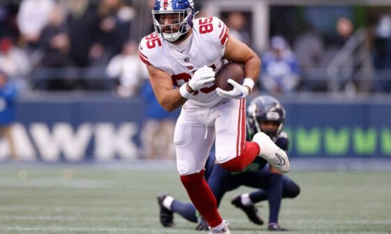 New York Giants waive Chris Myarick from injured reserve