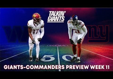 Talkin giants:665 | Giants-Commanders Preview Week 11