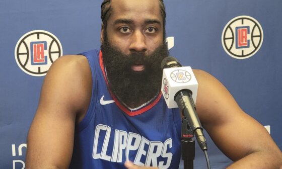 [NBACentral] James Harden says the Sixers had him on a ‘leash’ last season: “I'm not a system player, I am a system.” (Via @Farbod_E )
