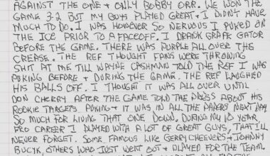 A letter I received from Jim "Seaweed" Pettie a couple of months before he passed away from cancer in 2019