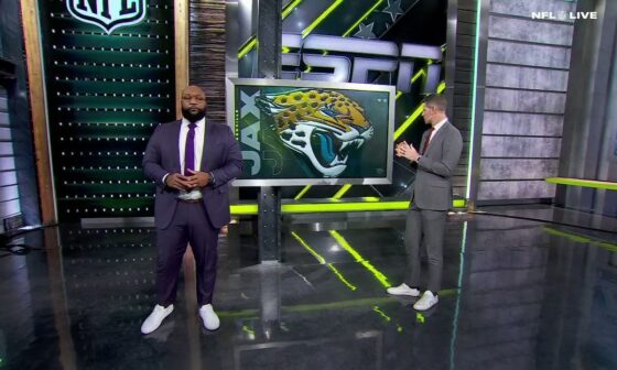 [Dan Orlovsky] This @Jaguars pass rush is coming on right at the perfect time for their playoff push. Led by veteran @JoshAllen41_ 1) “ricochet” stunts, 2) Spread em out