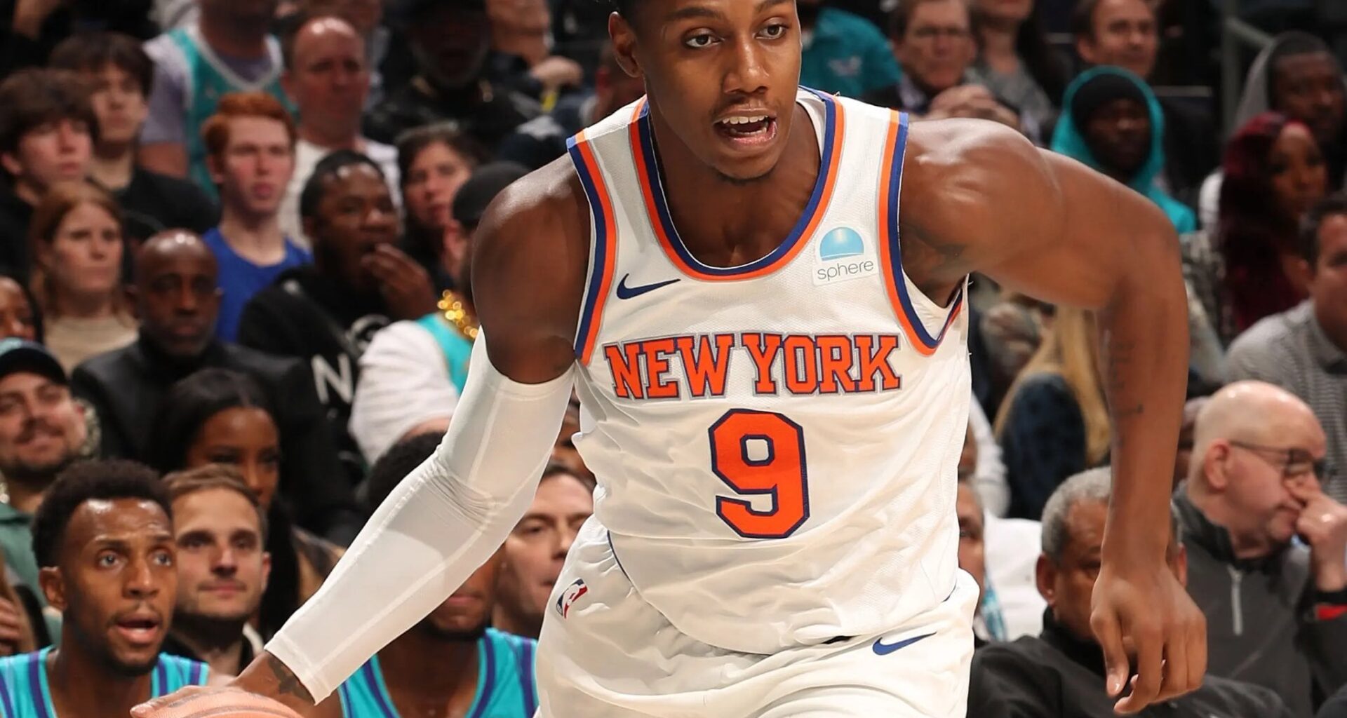 NBA Net Rating Leaders: 1. RJ Barrett (15.3) 2. Payton Pritchard (15.0) 3. Isaiah Joe (14.9) 4. Gary Harris (14.3) 5. Goga Bitadze (13.7) 6. SGA (13.3) 7. Robert Covington (12.6) 8. Derrick White (12.2) 9. Anthony Edwards (11.6) 10. Haywood Highsmith (11.6). RJ Barrett has the NBA’s best net rating