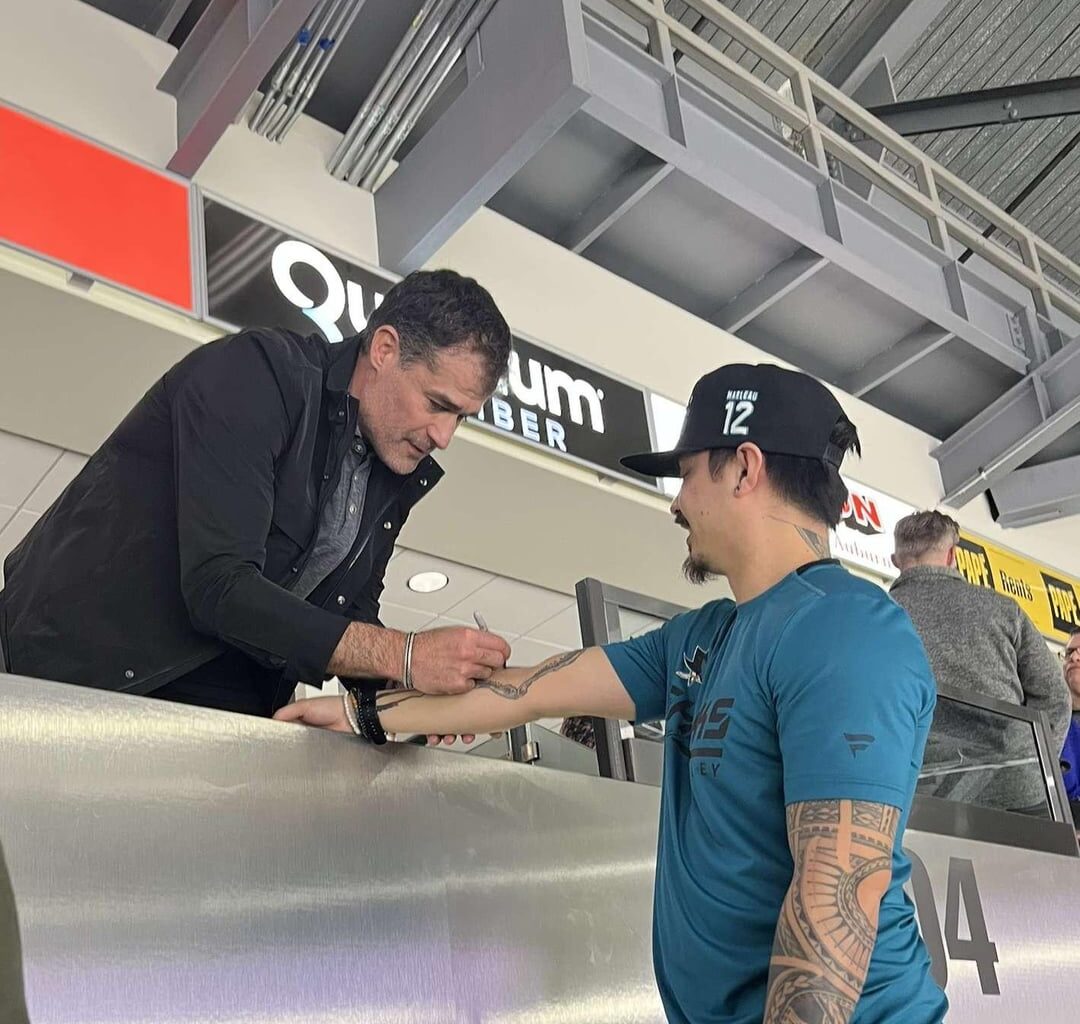 So I met the legend and got this