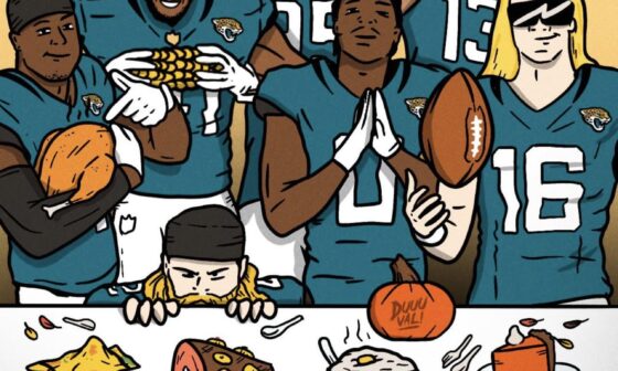 [Jacksonville Jaguars] We’re thankful for #DUUUVAL of you ❤️