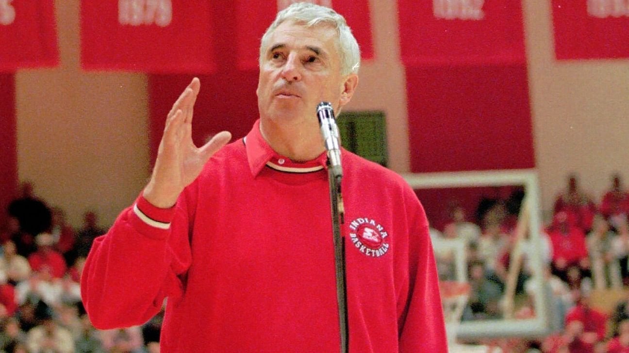 Basketball coaching great Bob Knight dies at 83