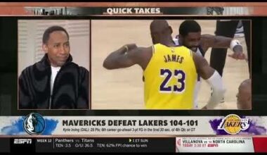 FIRST TAKE | Stephen A This Is Why LeBron IS Not JORDAN - Kyrie Is DAMN CLUTCH