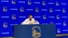 [McCauley] Stephen Curry shares that the Warriors said a prayer before the game for Kelly Oubre Jr., who meant a lot to this team during his one season here in 2020-21. (0:43)
