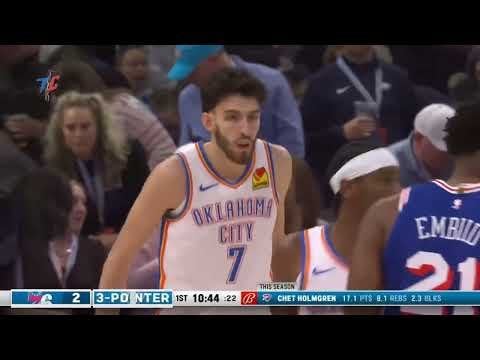 Chet Holmgren and Joel Embiid's Dynamic Matchup Cut