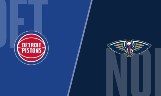 [Post Game Thread] The New Orleans Pelicans (4-1) defeat the Detroit Pistons (2-4), 125-116.