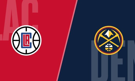 GAME THREAD: Nuggets (8-2) vs. Clippers (3-6) | Nov 14, 2023 - 8:00 PM
