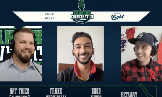 Harman officially replaces Faber on the Canucks Conversation Show with Quads