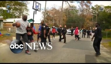 Shaq shows up to a streetball game