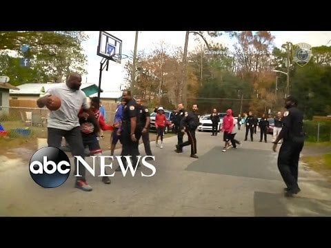 Shaq shows up to a streetball game
