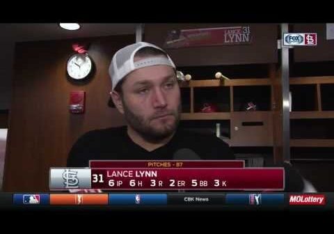 Lance Lynn after taking line drive to the head: 'Where's Kolten at on the ricochet?'