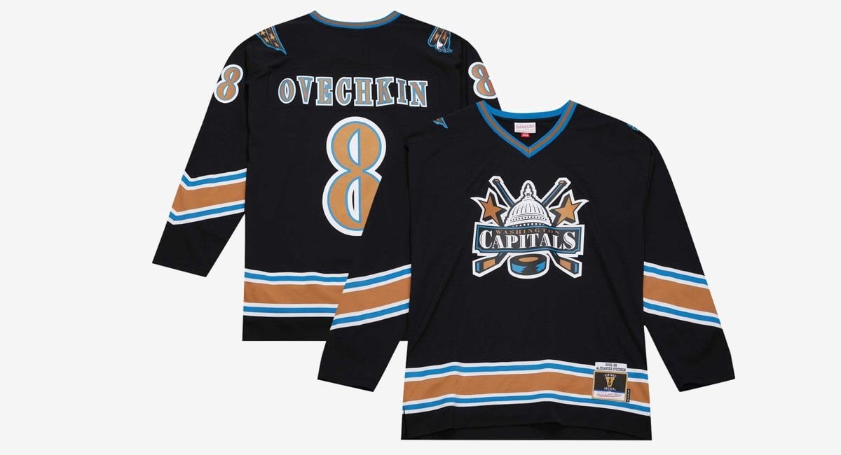 [Ian Oland] NHL Shop re-releases Alex Ovechkin’s black Capitol dome jersey he wore as a rookie