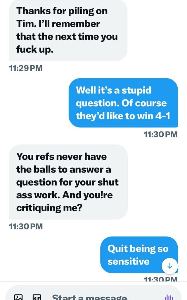 Former NHL ref Tim Peel calls out Edmonton Sportsnet reporter Mark Spector