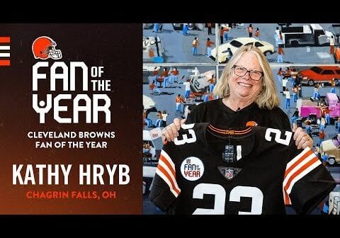 Cleveland Browns Fan of the Year nominee [great watch]