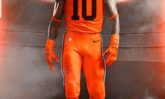 What is something you would add or change about the Cleveland Browns uniform?