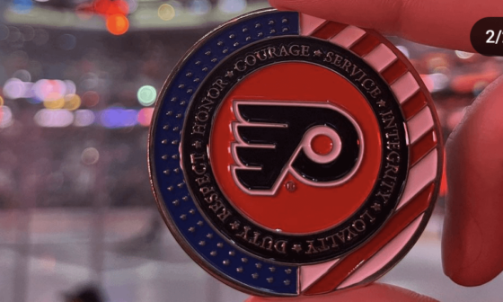 Flyers Challenge Coin
