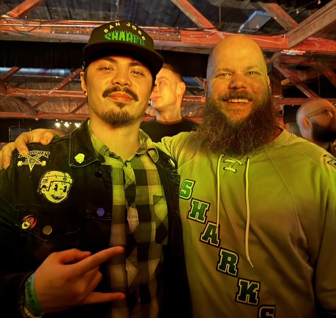 Met a teal blooded brother at a punk show in Seattle last night