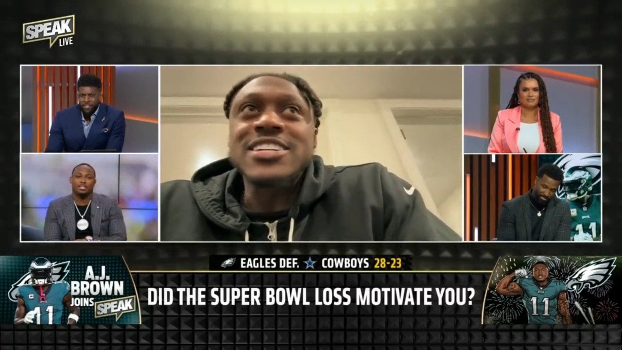 [SpeakOnFS1] "I think the best cornerback in the game right now is Pat Surtain." - AJ Brown