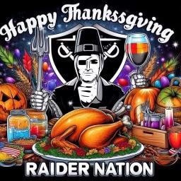 Raaaaaiiiders - Happy Thanksgiving Raider Nation!