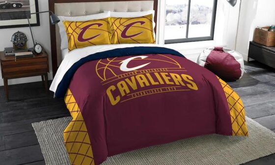 Cavs beat the current champs. We’re sleeping in the Cavs bed tonight.