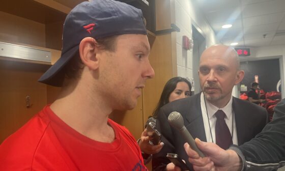Reinhart: “We had our moments, but we were able to stick with it. Those are the type of points that are huge at this time of the year and pay off later. We know how big it is to come out of the gates and start banking some points early in the year.”