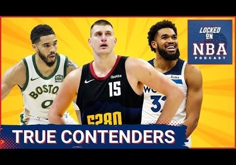 Locked on NBA ranks their top contenders. Wolves at #4.