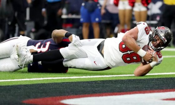 Notes and stats from the Buccaneers 39-37 loss to the Texans