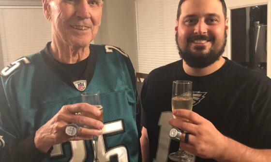On this day, we’ve lost a real one. My whole being and reason for the green blood inside me has passed on. Thank you Papa, Fly Eagles Fly.