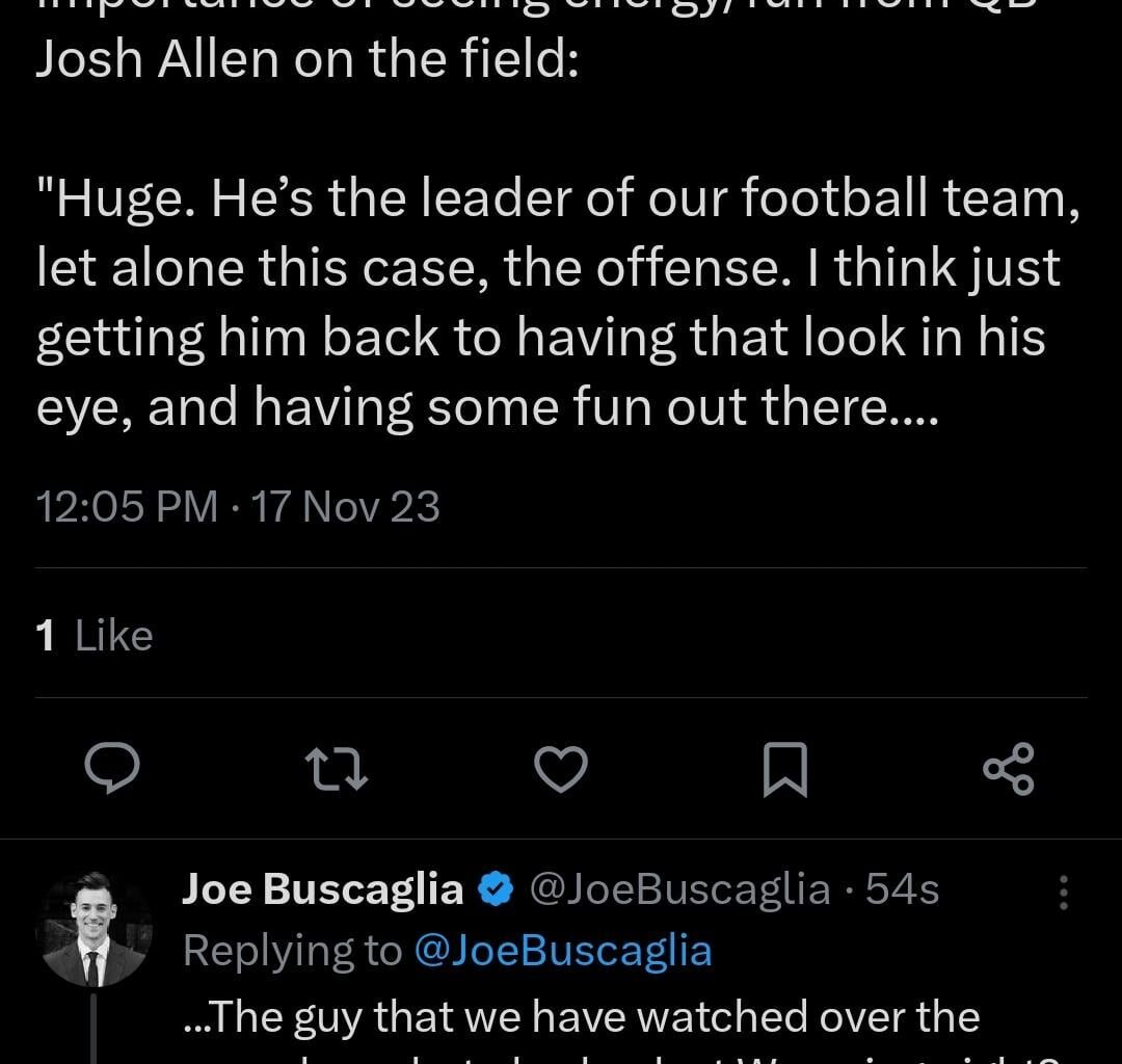 McD on Josh having fun