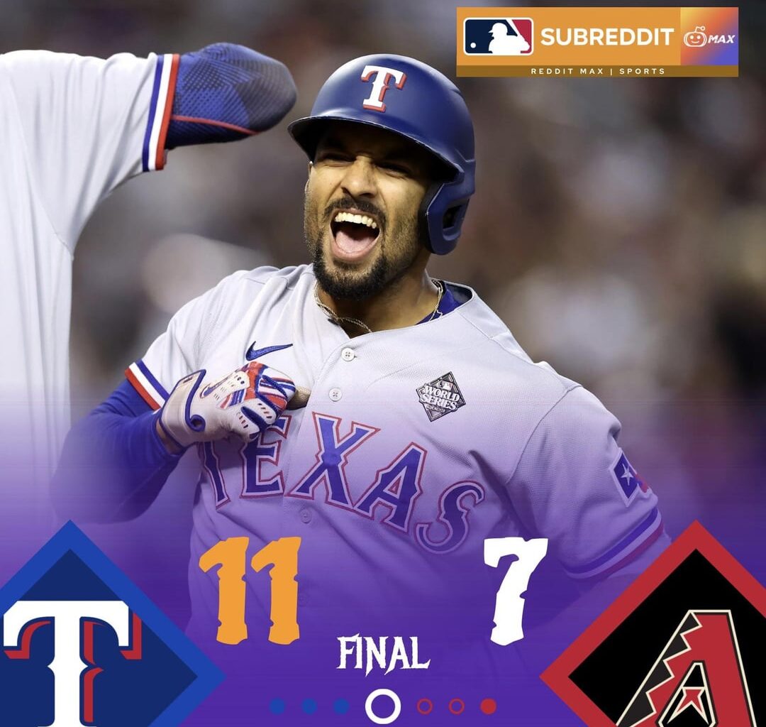 r/MLB - 2023 World Series - Game 4 [Extra Innings Thread]