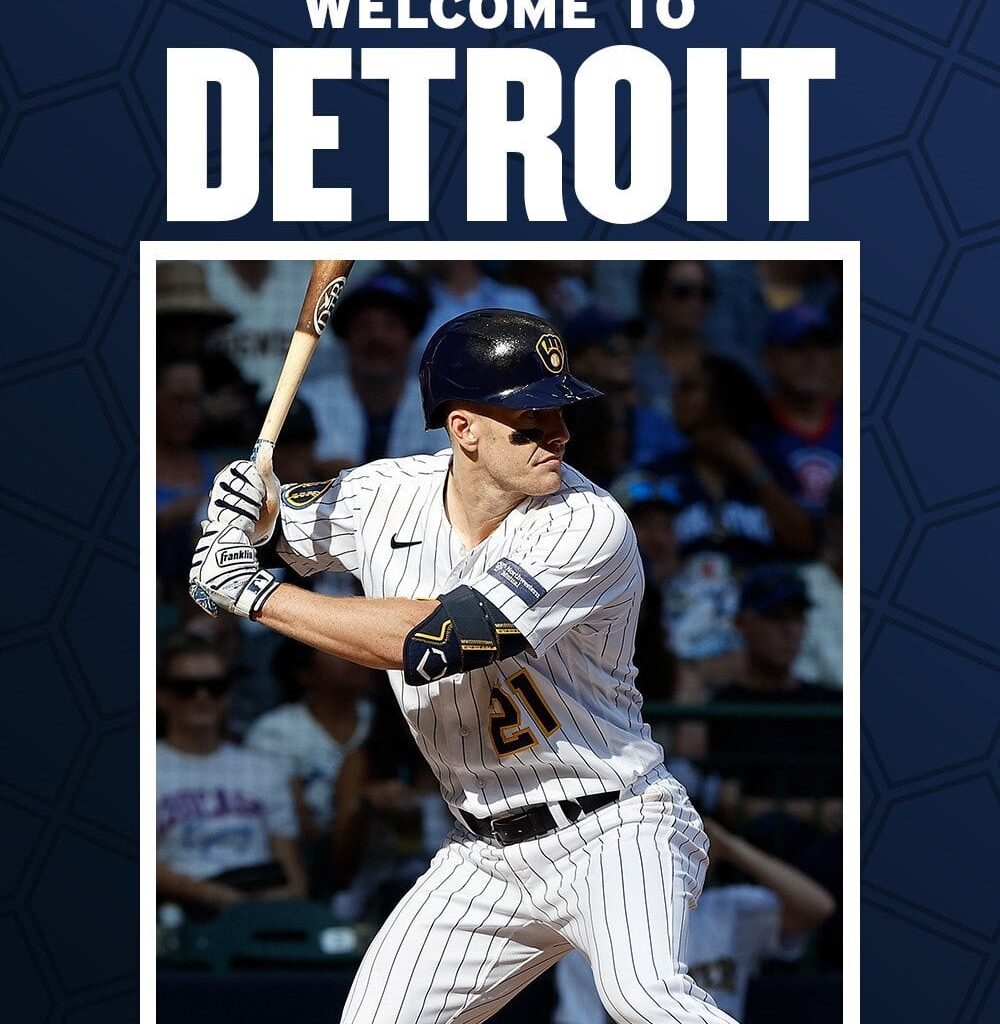 The Tigers have acquired OF Mark Canha from Milwaukee, in exchange for Minor League RHP Blake Holub.