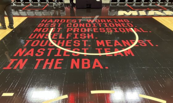 [Ira Winderman] The lane of the Heat’s new culture court.