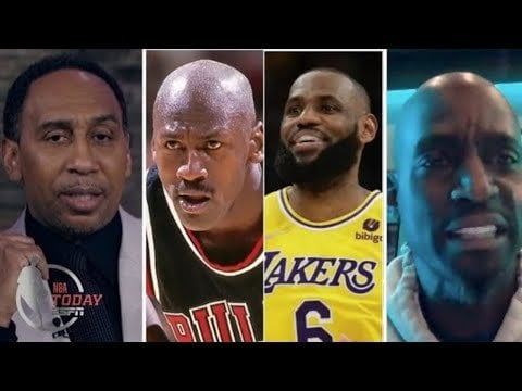 "Jordan is No.2 LeBron is The REAL GOAT"- KG SHOCKS Stephen A. Smith With His TOP 5 List