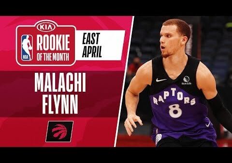 Malachi Flynn Is Named #KiaROTM Honors For April | Eastern Conference