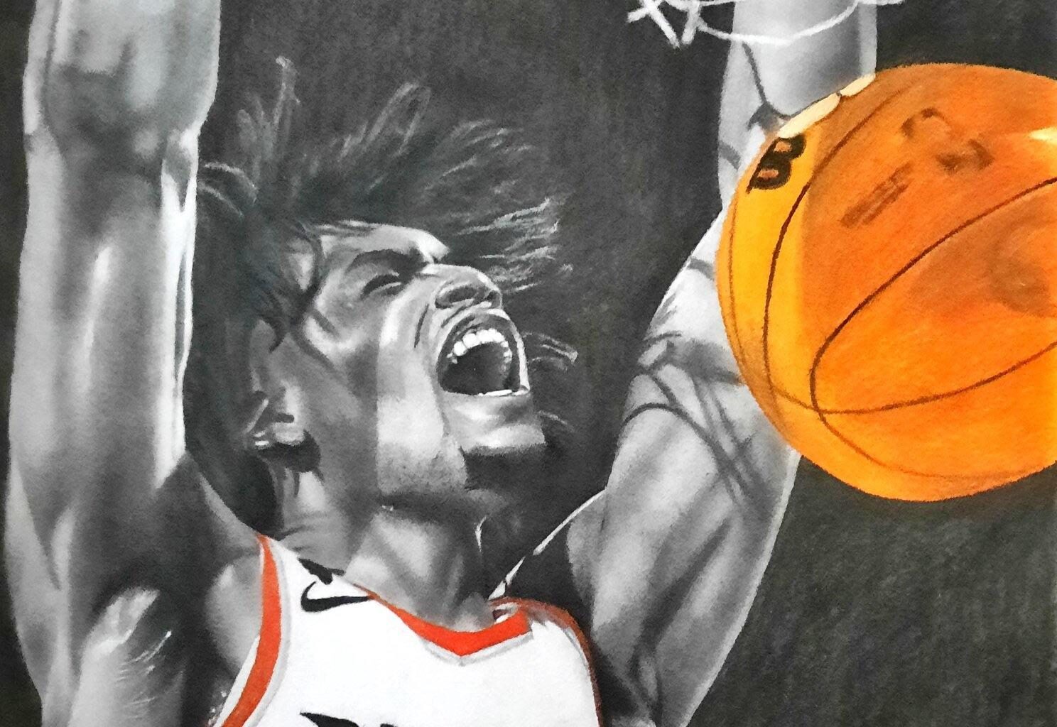 Here is Shaedon Sharpe by Temi OG.