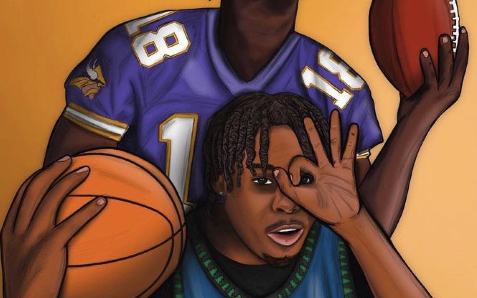 [Timberwolves] second time ever that the Wolves and Vikings have been on 5+ game winning streaks at the same time. it happened back in 2005. 🤯