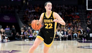 Iowa's Caitlin Clark Becomes NCAA's 1st with 3K Points, 750 Rebounds, Assists
