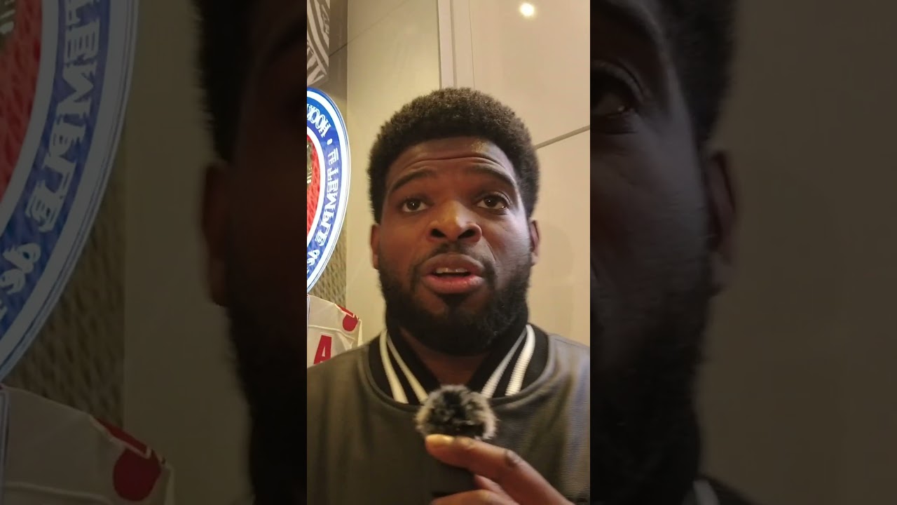 Checking in with P.K. Subban