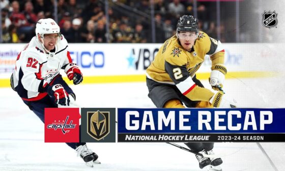 Capitals @ Golden Knights 12/2 | NHL Highlights 2023