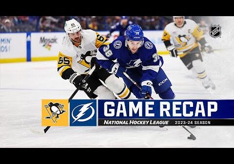 Penguins @ Lightning 12/6 | NHL highlights 2023