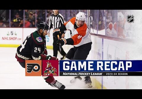 Flyers @ Coyotes 12/7 | NHL highlights 2023