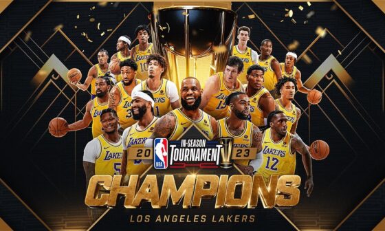 The 2023 NBA In-Season Tournaments Champions Los Angeles Lakers BEST MOMENTS 🏆🔥